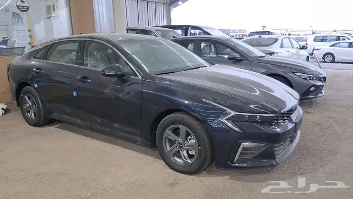 كيا k5-2024 استندر اصفار سعودي لون كحلي ب 92000 2