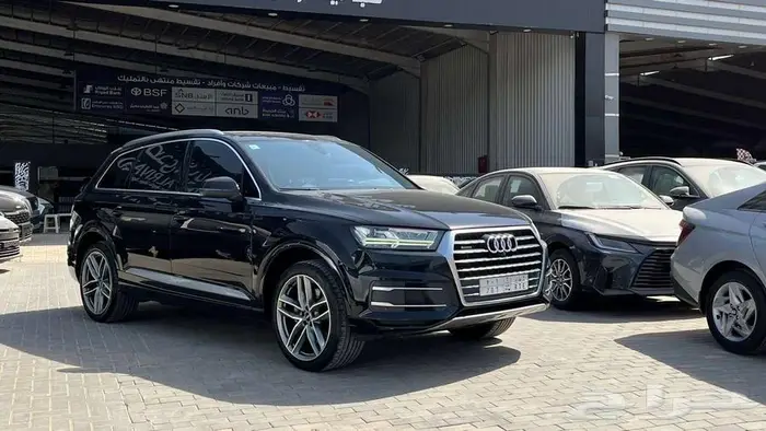 اودي Q7 2019 ممشي 207 الف تشكيات وكالة بحالة ممتازة 2