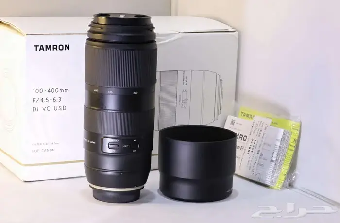 Tamron 100-400mm f 4.5-6.3 Di VC USD لكاميرات كانون 0