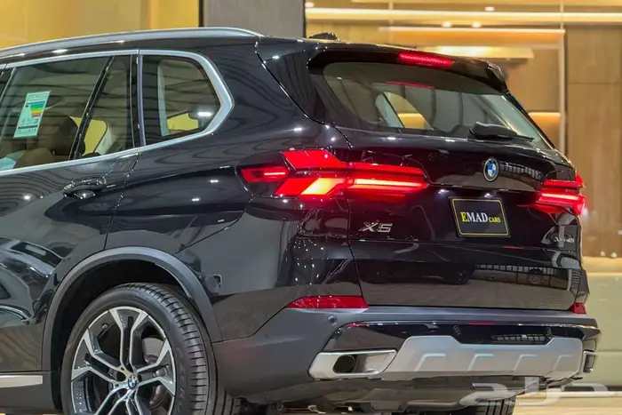 BMW X5 V6 2025 اسود خليجي ممشي قليل 4