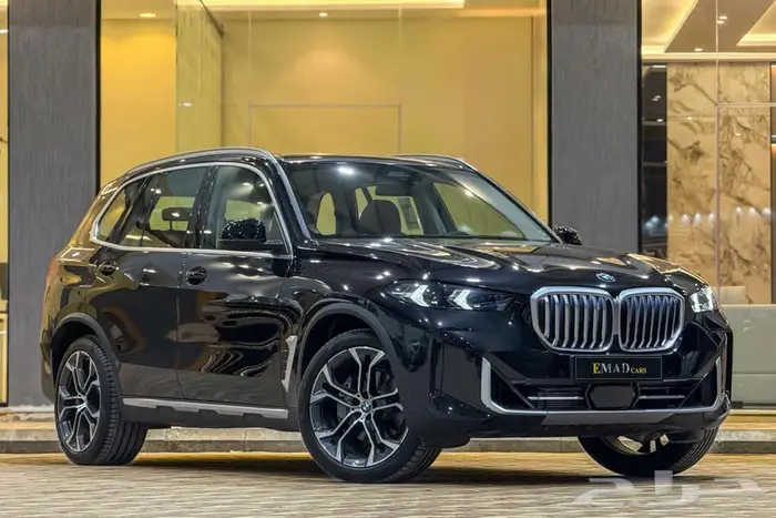 BMW X5 V6 2025 اسود خليجي ممشي قليل 0
