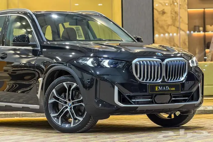 BMW X5 V6 2025 اسود خليجي ممشي قليل 1