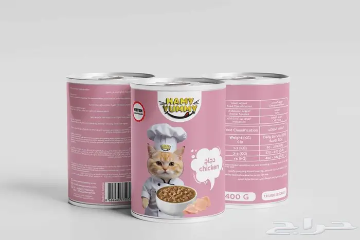 اكل قطط رطب 1
