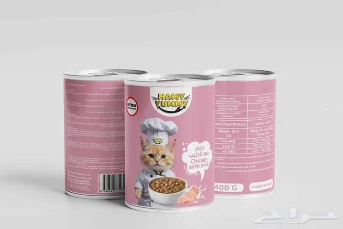 اكل قطط رطب 6