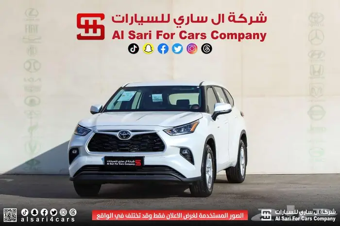 تويوتا هايلندر LE بدون دبل 2025 اقساط بنوك وشركات 11