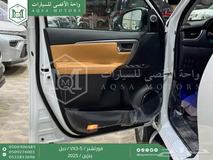 فورتشنر في إكس3 اس أبيض بنزين 2025 اقل سعر كاش واقساط 14
