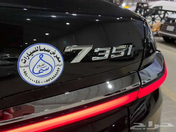 بي ام دبليو 735i موديل 2026 اسود خليجي 34