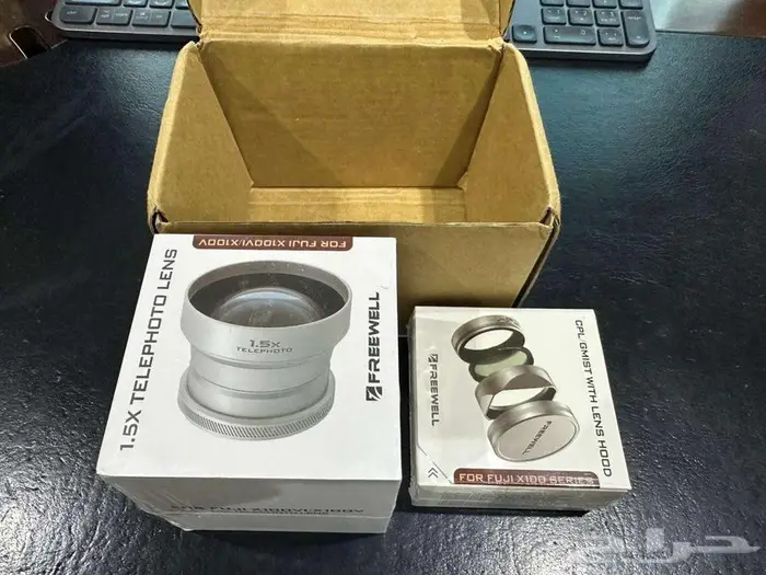 عدسة جديدة لكاميرات فوجي X100VI X100V فضي 2