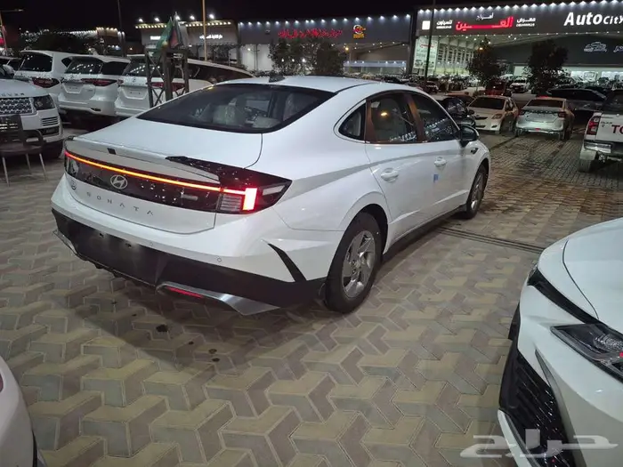 هونداى سوناتا استندر فليت خليجى 2025 ابيض 2
