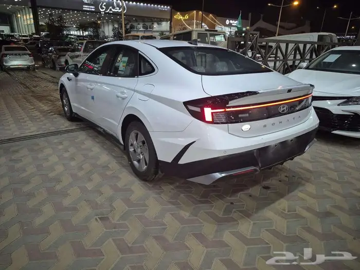 هونداى سوناتا استندر فليت خليجى 2025 ابيض 3