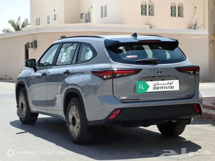 تويوتا هايلاندرGLEبلاك اديشن موديل 2024 5