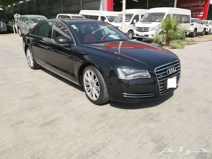 اودي A8 L موديل 2013 اللون اسود 2