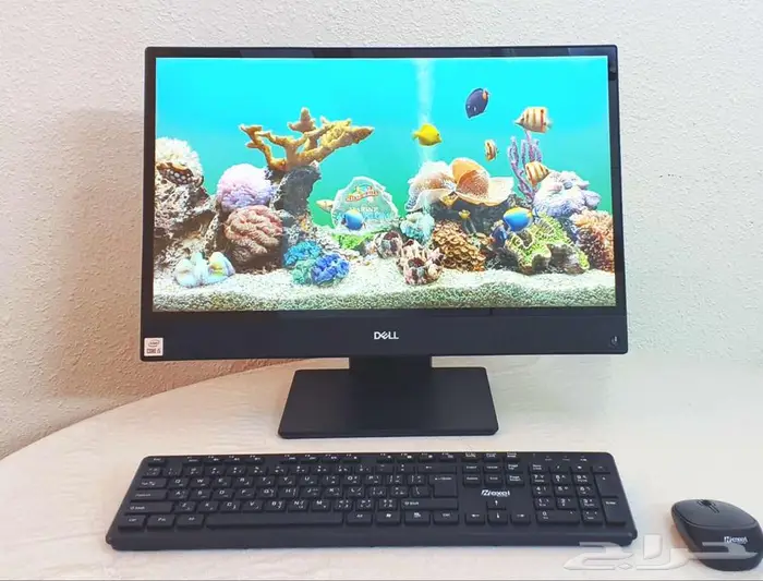كمبيوتر مكتبي_الكل في واحد_دل DELL_لمس_Core i5_أخو الجديد 1