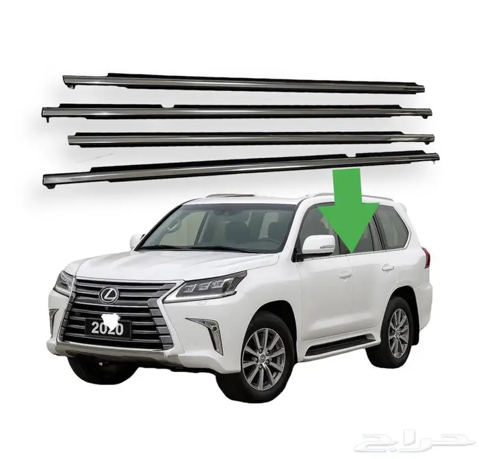 مساطر زجاج لكزس LX570 2008-2021 نيكل 0