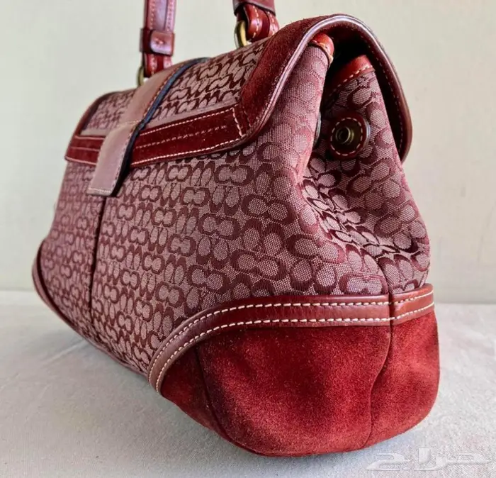 فنتج كوتش شنطه vintage coach bag  Soho 7