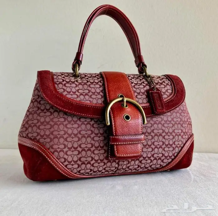 فنتج كوتش شنطه vintage coach bag  Soho 11