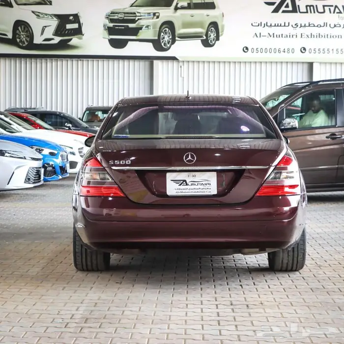 مرسيدس S500 موديل 2006 13