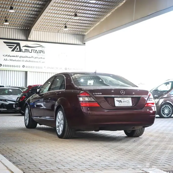 مرسيدس S500 موديل 2006 12