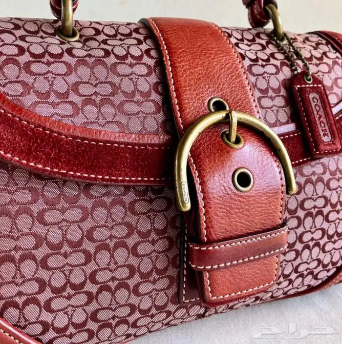فنتج كوتش شنطه vintage coach bag  Soho 13