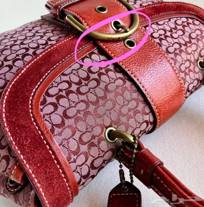 فنتج كوتش شنطه vintage coach bag  Soho 12