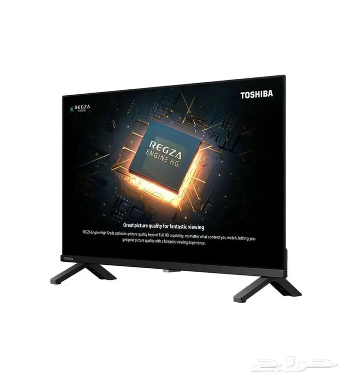 شاشة توشيبا 28  LED بدون فريم   HD مع ريسيفر داخلي 0
