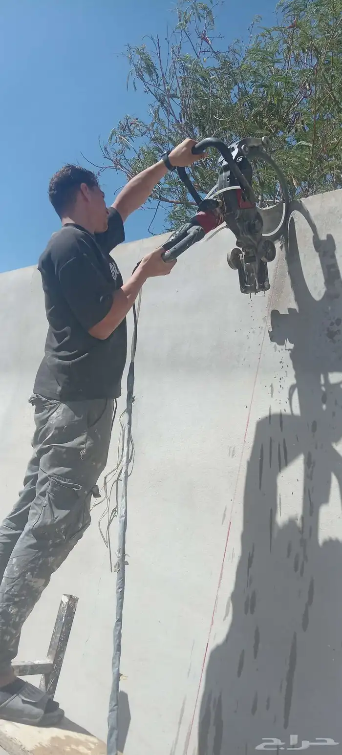 قص و تخريم الخرسانة وتعديلات مباني وتكسير أبواب ودارايش 1