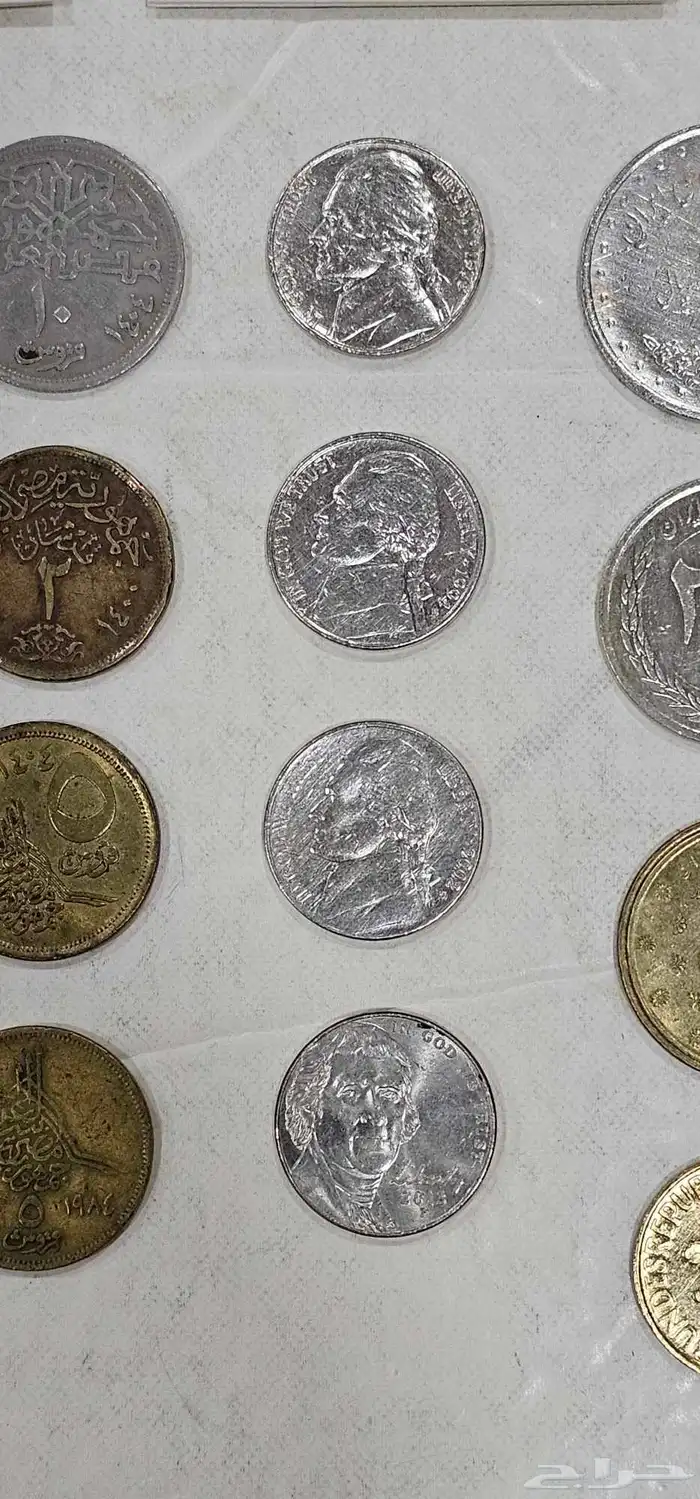 عملات كثيره فيها نوادر 13