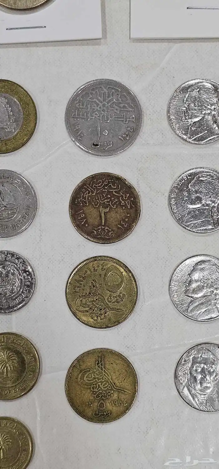 عملات كثيره فيها نوادر 11
