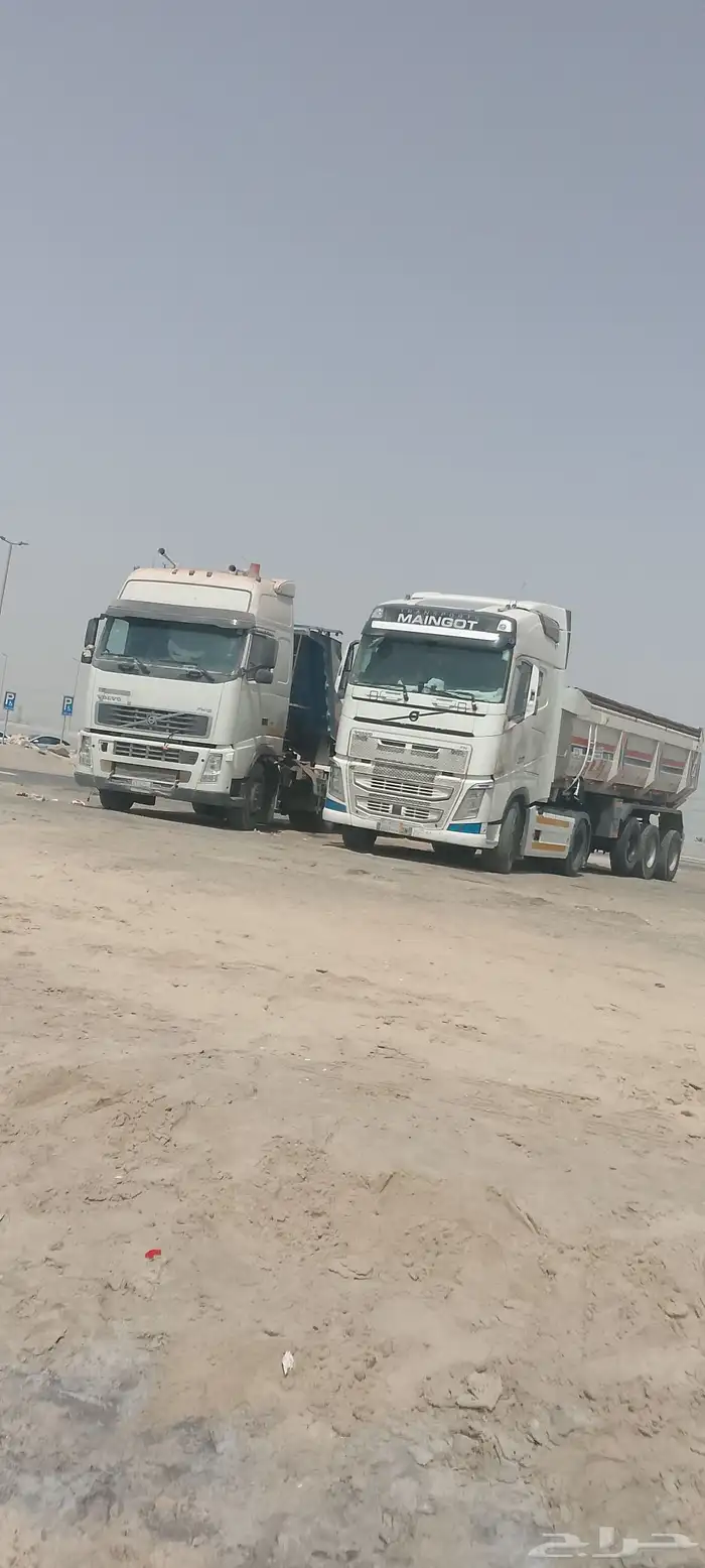 يوجد لدينا شيول وتريلتين في الدمام الخبر العزيزيه   توريد رم 1