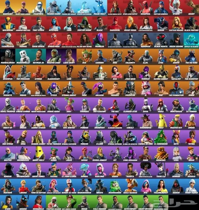 حسابات فورت عشوائيه 0