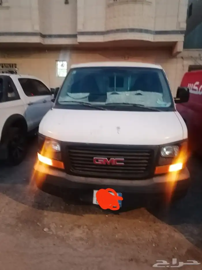 سيارة فان GMC فحص جديد استمارة جديده غير ماكينة ممتاز ا 1
