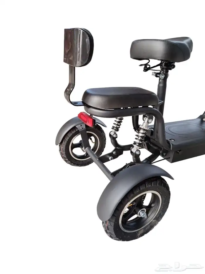 سكوتر كهربائي ثلاث عجلات 48V المطور بمقعدين وسلة 3