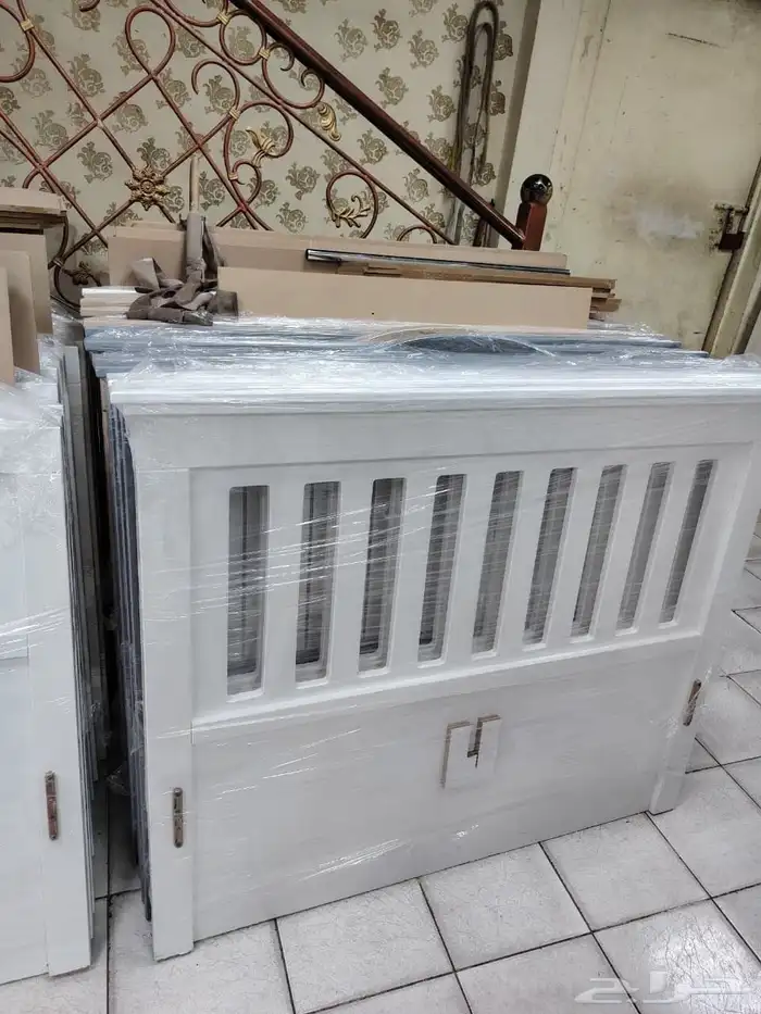 رسي سرير خشب نفر واحد نفر ونص دولاب دولاب 1