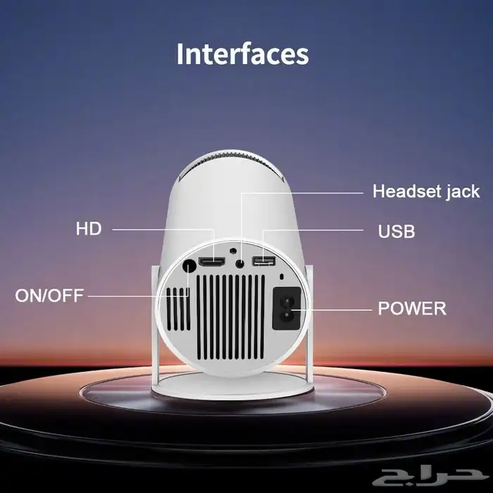 جهاز البروجكتر السينما المتنقل الذكى 2