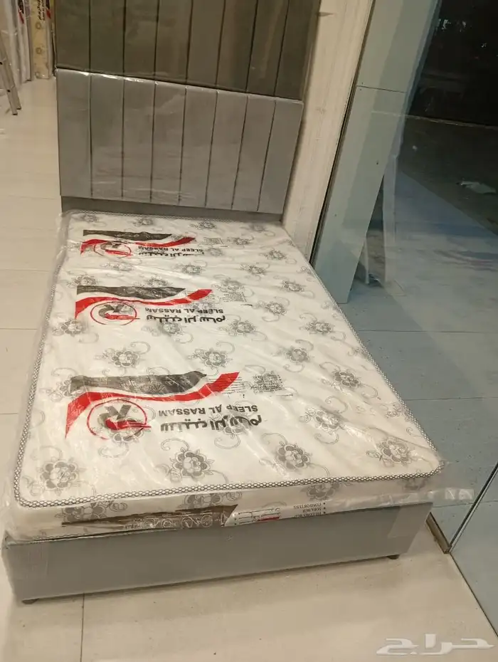 سرير خشب نفر ونص سرير نفرين خشب سرير نفر واحد 1