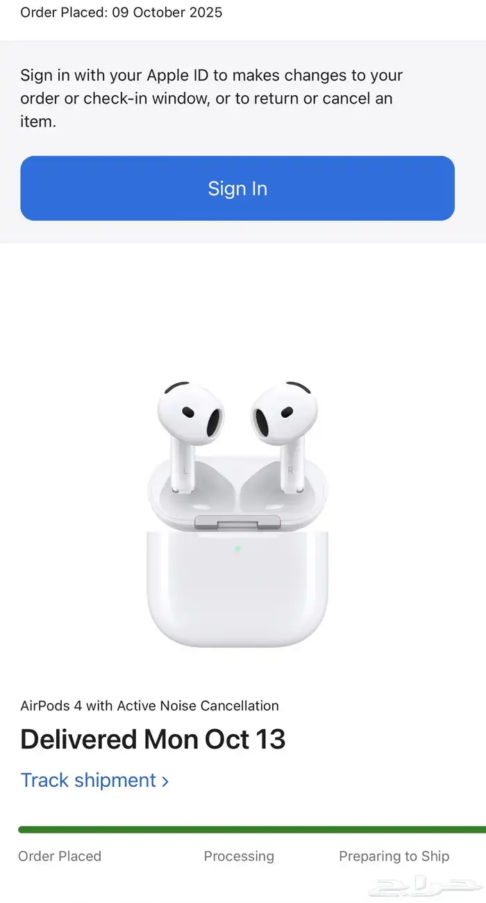 airpods 4 with anc اقساط ايبربودز 4 مع عزل الضجيج 2