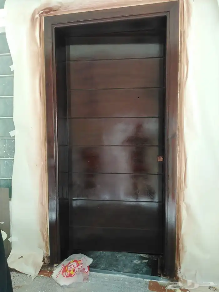 دهان وصباغ أبواب خشبيه وحديديه وتربزينات وغرف نوم 9