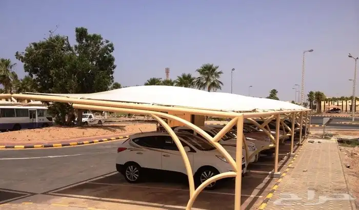 المظلات وسواتر جيزان تركيب مظلات مواقف للسيارات 8