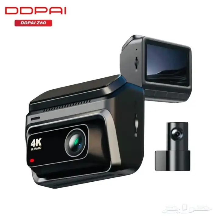 داش كام DDPAI z60 4k عدستين امام وخلف السيارة دقة 4K 0