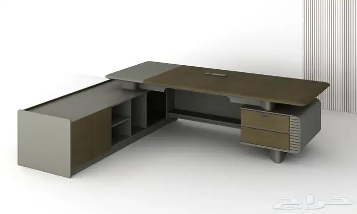 مودرن أحدث مكتب فخم إداري طقم متكامل مع كرسي و كنب اجتماعات 9