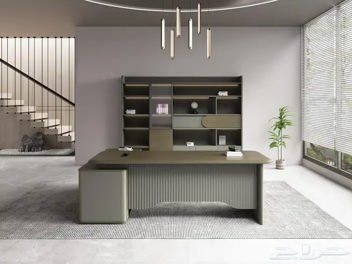 مودرن أحدث مكتب فخم إداري طقم متكامل مع كرسي و كنب اجتماعات 3