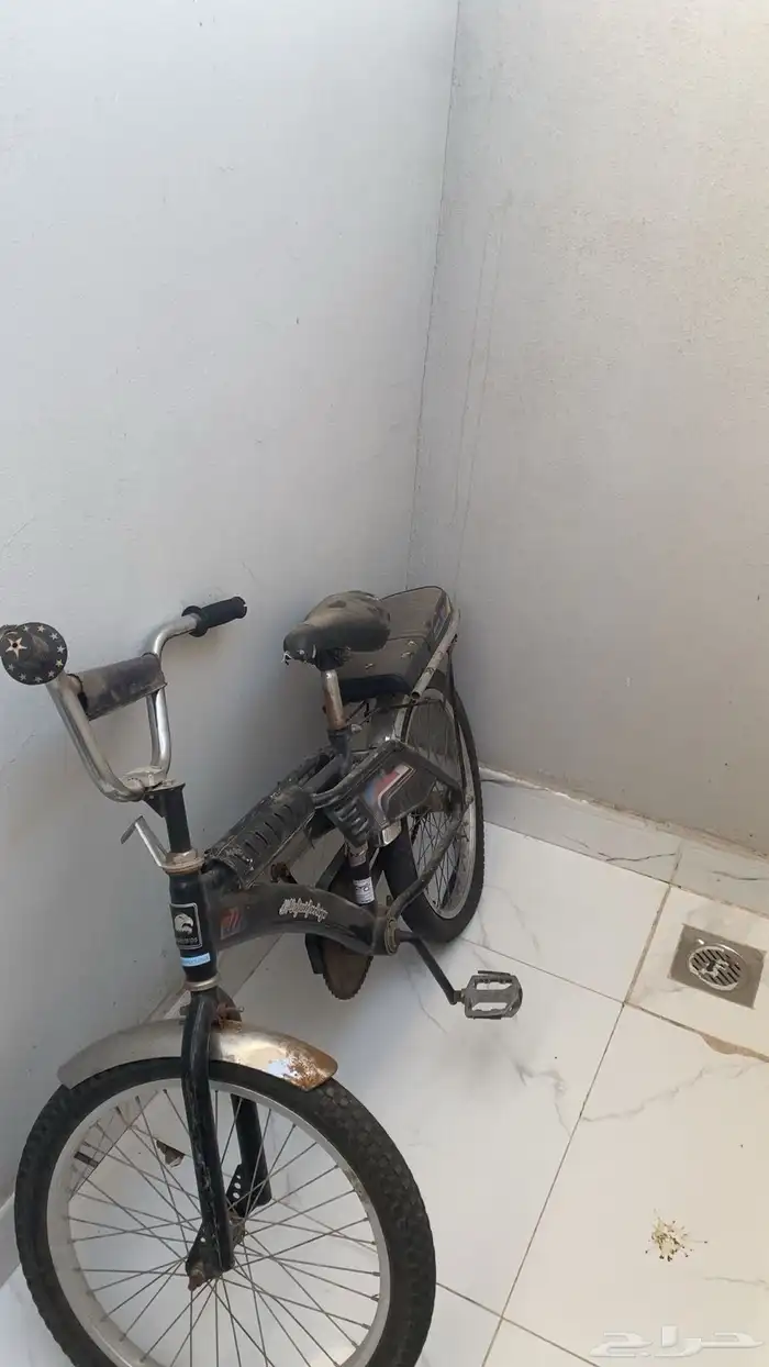 دراجة رامبو نضيفة ولا تشتكي من شي بس صد ا خفيف 0