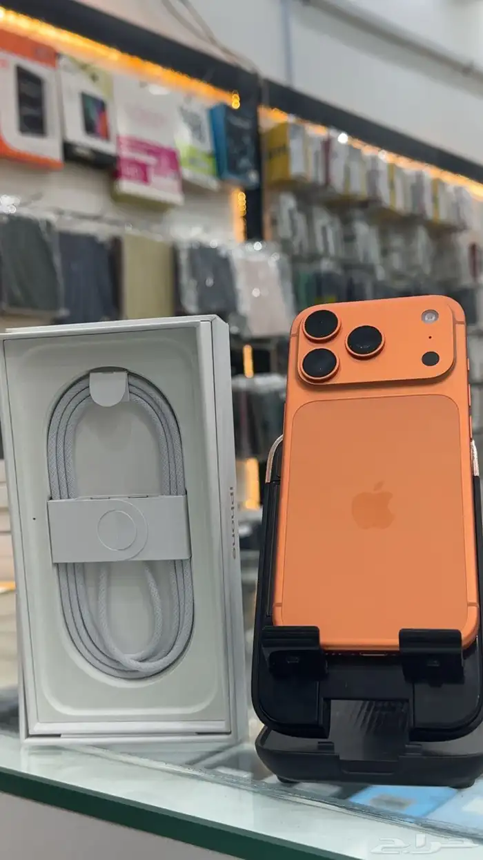 ايفون 17 برو 512 قيقا مفكوك من الكرتون فقط 0