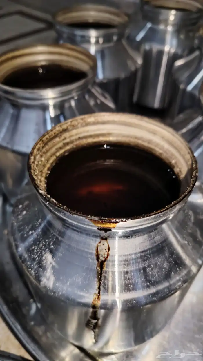 سمن ذهب لون وريحه وطبخ على الحطب وعلى الشرط بدون اي اضافات 5