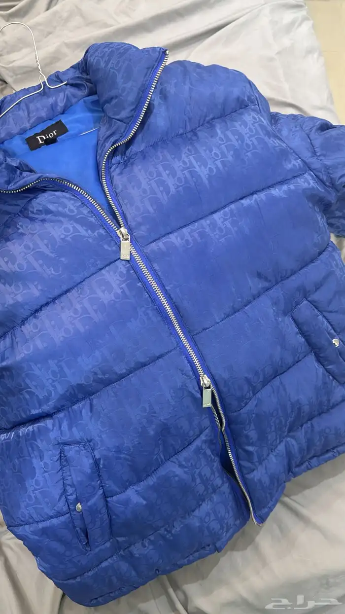 جاكيت Dior ازرق 4