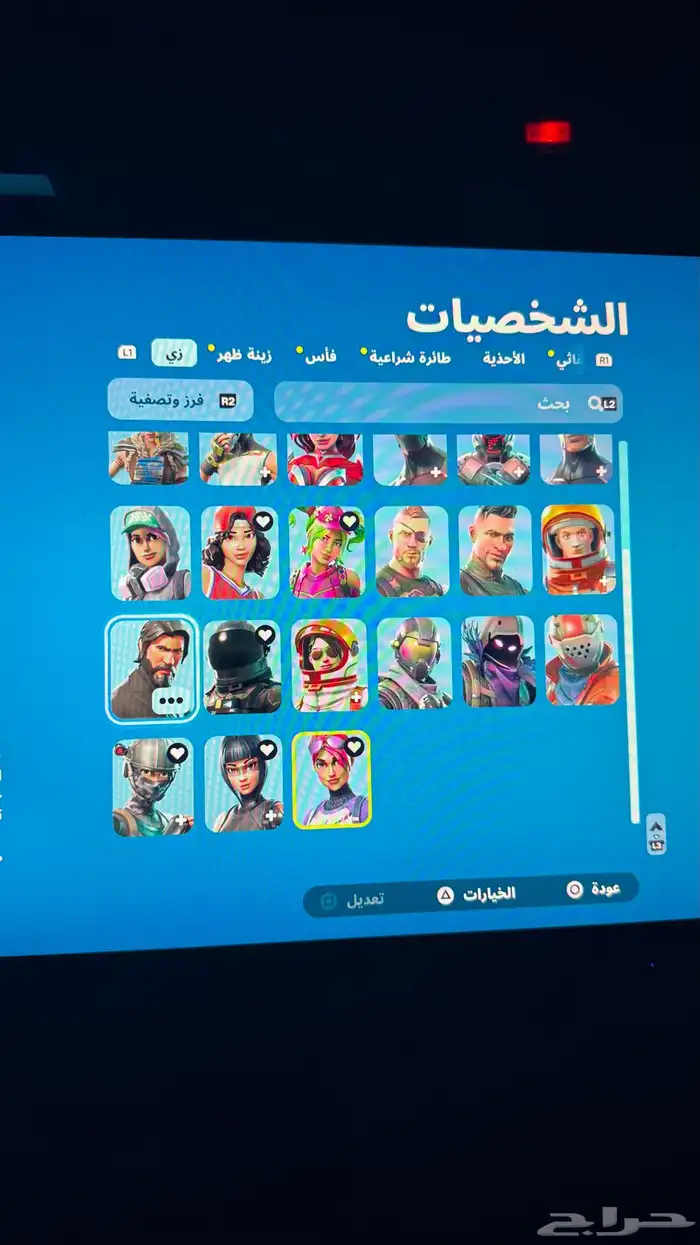 حساب فورت نايت إبك قيمز السيزون الثالث 8