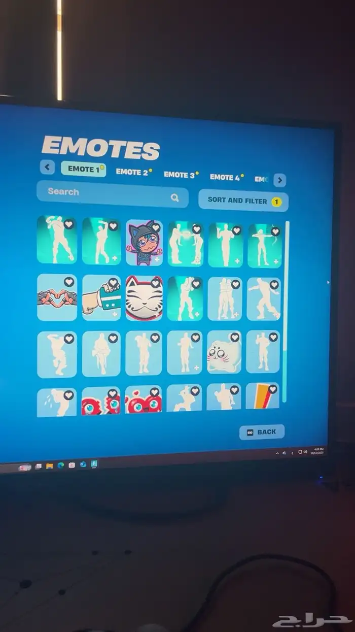 حساب فورت نايت نادر 1