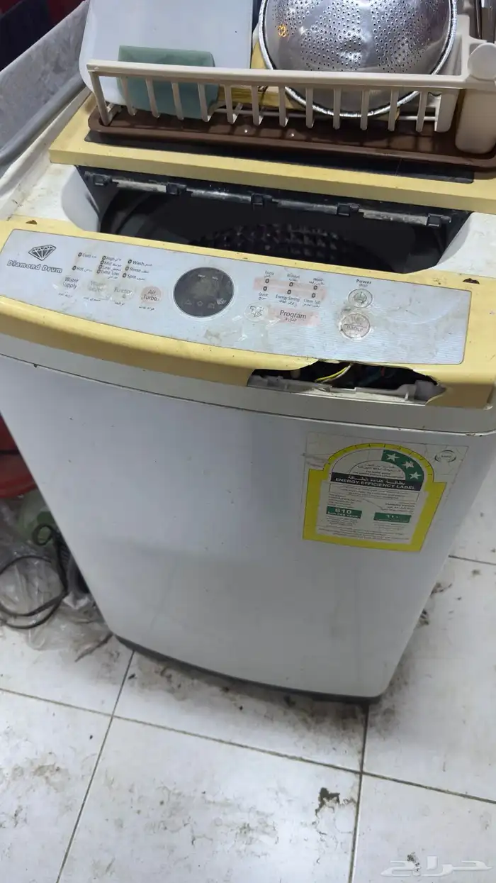 للبيع غساله سامسونق عطلانه 0