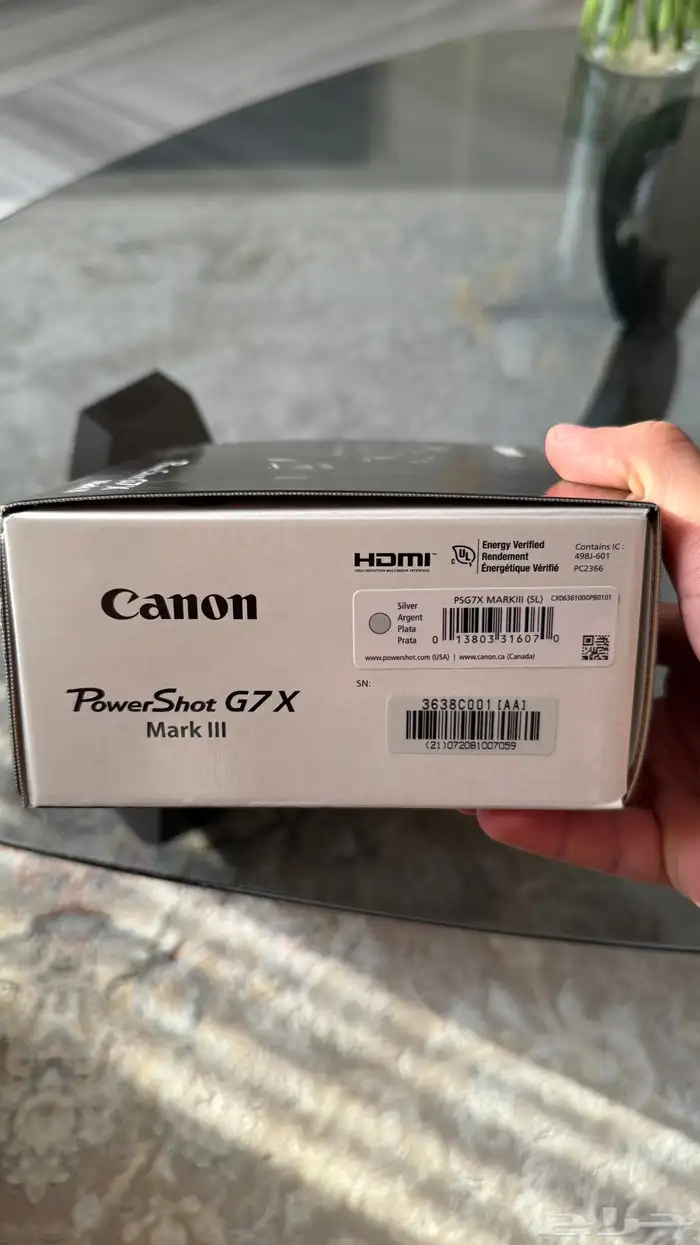 Canon G7x Mark III جديدة 1