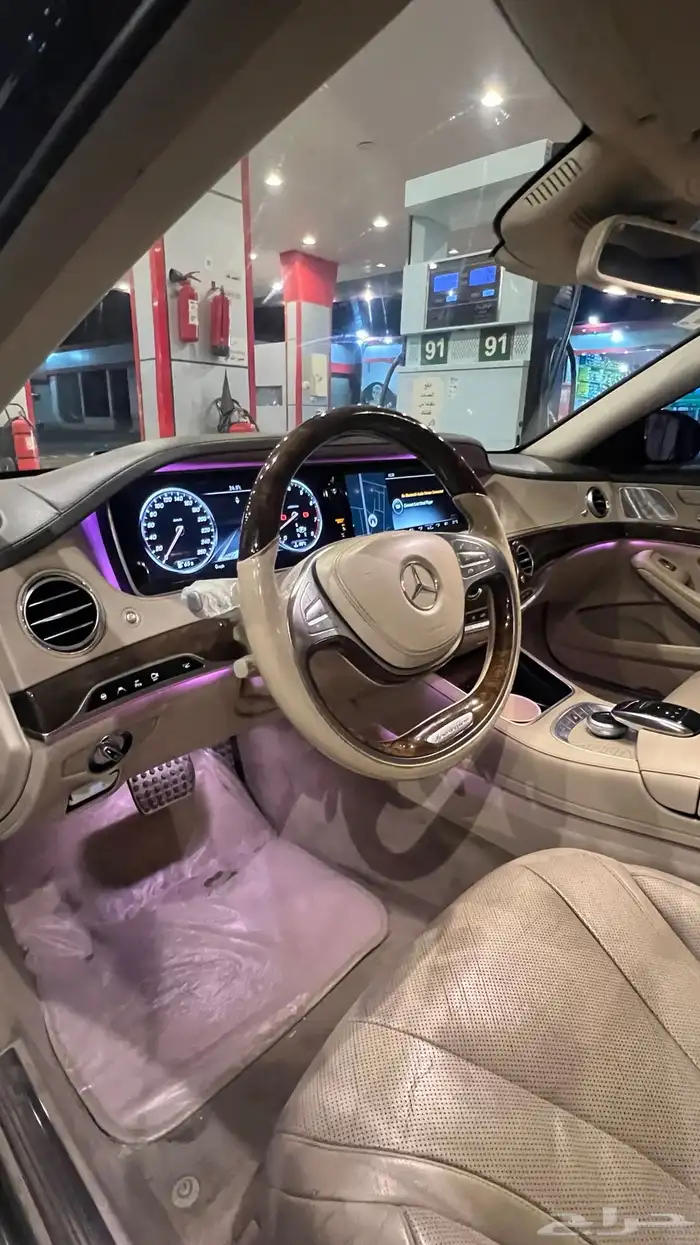 مورسيدس S500 - فئة 5 أزرار - معدله 2020 S63 4